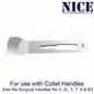 50 x NICE No.10 Gouge Sterile Carbon Steel Blades GCS10 for Manicure and Pedicure