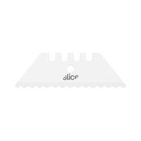 Slice 10523 Replacement Utility Blades with Serrated Edge White Pack of 2 Blades