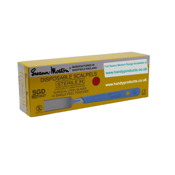 SGD Sterile Disposable Scalpels 0527 (Pack of 10)