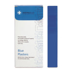 2cm x 12cm Finger Extension Blue Metal Detectable Plasters Sterile (Pack of 50)