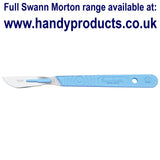 Swann Morton No 22 Sterile Disposable Scalpels 0508 (Pack of 2)