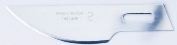 Swann Morton No 2 Craft Tool Blades 1242 (Pack of 10)