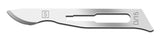 Swann Morton Sabre No D15 Non Sterile Carbon Steel Blades 0185 (Pack of 100)