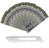 10 x NICE No.19 Sterile Carbon Steel CS19