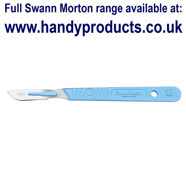 Swann Morton No 21 Sterile Disposable Scalpels 0507 (Pack of 2)