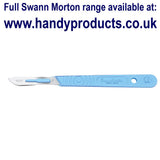 Swann Morton No 19 Sterile Disposable Scalpels 0524 (Pack of 2)