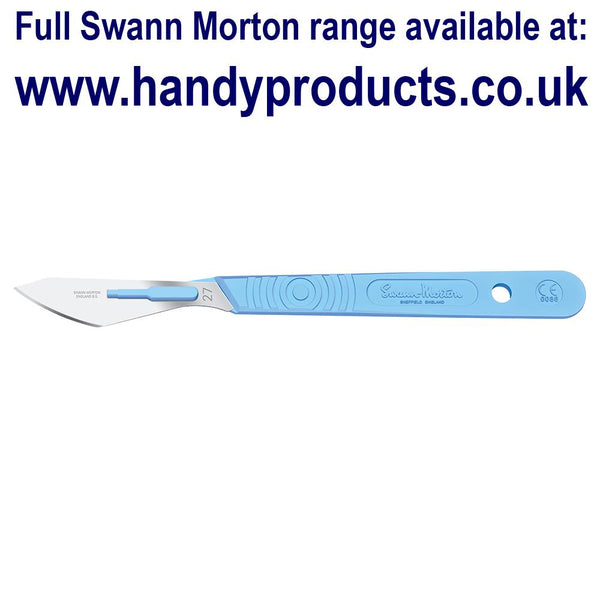 Swann Morton No 27 Sterile Disposable Scalpels 0514 (Pack of 2)