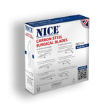NICE No.10 Sterile Carbon Steel Surgical Blades CS10 (Box of 100)