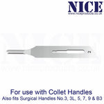 50 x NICE No.2 Gouge Sterile Carbon Steel Blades GCS2 for Manicure and Pedicure - HandyProducts.co.uk