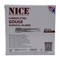 50 x NICE No.8 Gouge Sterile Carbon Steel Blades GCS8 for Manicure and Pedicure - HandyProducts.co.uk