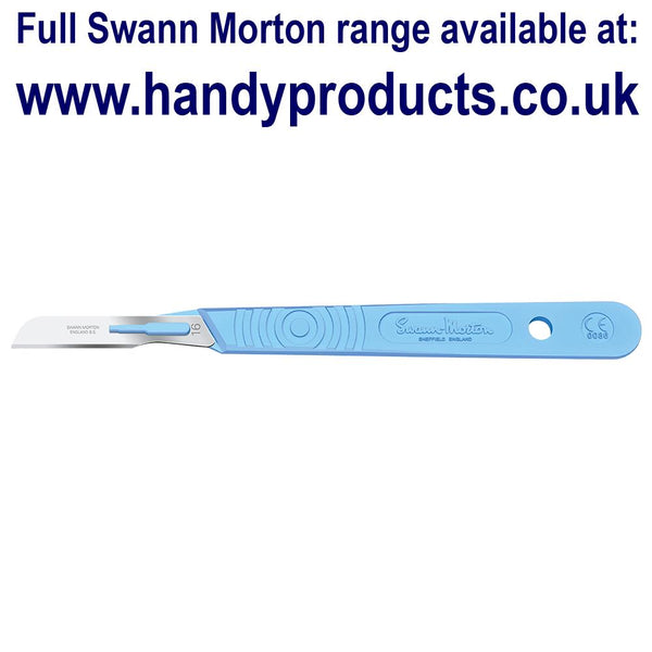Swann Morton No 16 Sterile Disposable Scalpels 0522 (Pack of 2)
