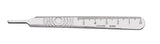 Swann Morton No 3 Graduated Stainless Surgical Handles 0933 (Pack of 10)