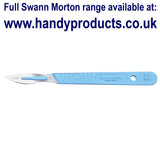 Swann Morton No 23 Sterile Disposable Scalpels 0510 (Pack of 2)