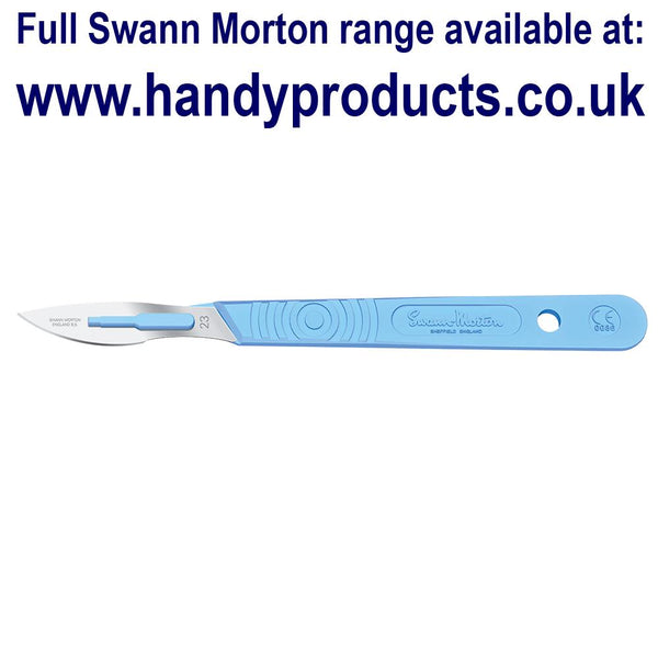 Swann Morton No 23 Sterile Disposable Scalpels 0510 (Pack of 2)