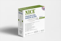 NICE No.24 Sterile Stainless Steel Surgical Blades SS24 (Box of 100)