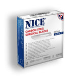 NICE No.10 Sterile Carbon Steel Surgical Blades CS10 (Box of 100)