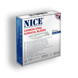 NICE No.24 Sterile Carbon Steel Surgical Blades CS24 (Box of 100)