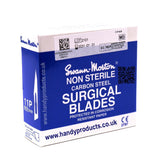 Swann Morton No 11P Non Sterile Carbon Steel Blades 0191 (Pack of 100)