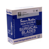 Swann Morton No 15T Non Sterile Carbon Steel Blades 0192 (Pack of 100)