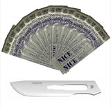 10 x NICE No.10 Sterile Carbon Steel CS10