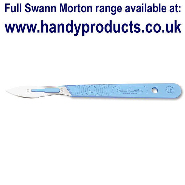 Swann Morton Sabre No B23 Sterile Disposable Scalpels 0570 (Pack of 2)