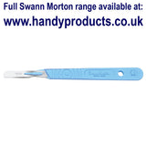 Swann Morton No 14 Sterile Disposable Scalpels 0519 (Pack of 2)