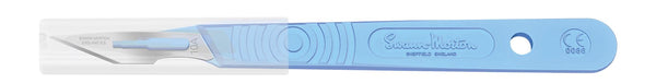 Swann Morton No 10A Sterile Disposable Scalpels With Guard 6602 (Pack of 10)