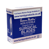 Swann Morton No 21 Non Sterile Carbon Steel Blades 0107 (Pack of 100)