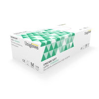 100 Latex Powdered Non Sterile Disposable Examination Gloves (Large) GS0024