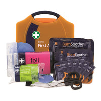 Burn First Aid Kit in Orange Compact Aura Box (Single Pack)