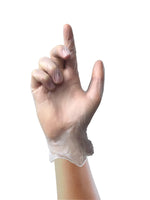 100 Latex Powder Free Non Sterile Disposable Examination Gloves (Medium) GS0013 - HandyProducts.co.uk