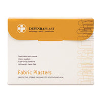Assorted Traditional Fabric Plasters Sterile (Pack of 100)