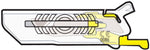 No 20 Sterile KLEEN Blade Management System Blades 5706 (Pack of 5)