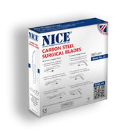 NICE No.22 Sterile Carbon Steel Surgical Blades CS22 (Box of 100)