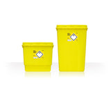 30 Litre Clinical Waste Yellow Sharps Container (Pack of 2)