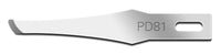 PD 81 Sterile Stainless Steel Surgical Blades 5821 (Pack of 5)