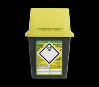 4 Litre Yellow Sharps Container (Pack of 2) - HandyProducts.co.uk