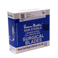 Swann Morton No 6 Non Sterile Carbon Steel Blades 0116 (Pack of 100)