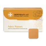 4cm x 4cm Traditional Fabric Plasters Sterile (Pack of 100) - HandyProducts.co.uk