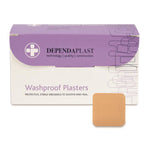 4cm x 4cm Washproof Plasters Sterile (Pack of 100) - HandyProducts.co.uk