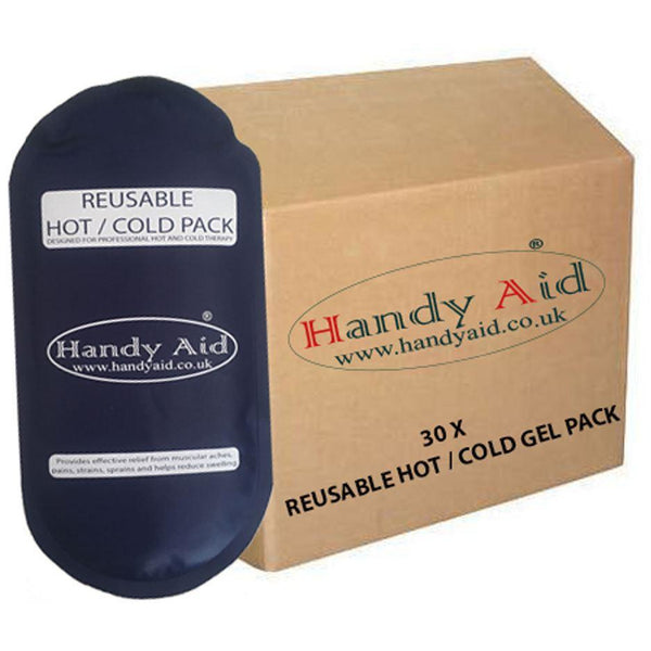 Handy Aid Reusable Hot and Cold Pack (Pack of 30)