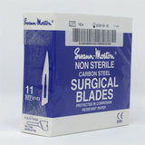 Swann Morton No 11 Non Sterile Carbon Steel Blades 0103 (Pack of 100)
