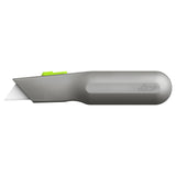 Slice 10491 Auto-Retractable Metal-Handle Utility Knife Grey/Green