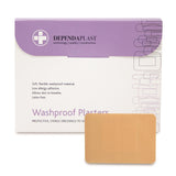 7.5cm x 5cm Washproof Plasters Sterile (Pack of 50) - HandyProducts.co.uk