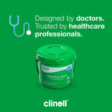 1 x Clinell Universal Wipes Bucket of 225 Wipes - CWBUC225