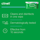 1 x Clinell Universal Wipes Pack of 200 Wipes - CW200