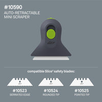 Slice 10590 Auto- Retractable Mini Scraper