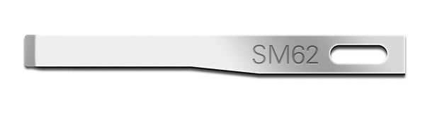 Single Bevel Fine 62 Blades 5912 (Pack of 5) Fits Handles SF1, SF2, SF3, SF4, SF13 and SF23.