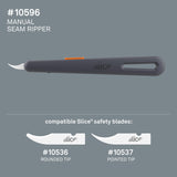 Slice 10596 Manual Seam Ripper Black/Orange