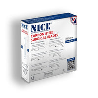 NICE No.19 Sterile Carbon Steel Surgical Blades CS19 (Box of 100)